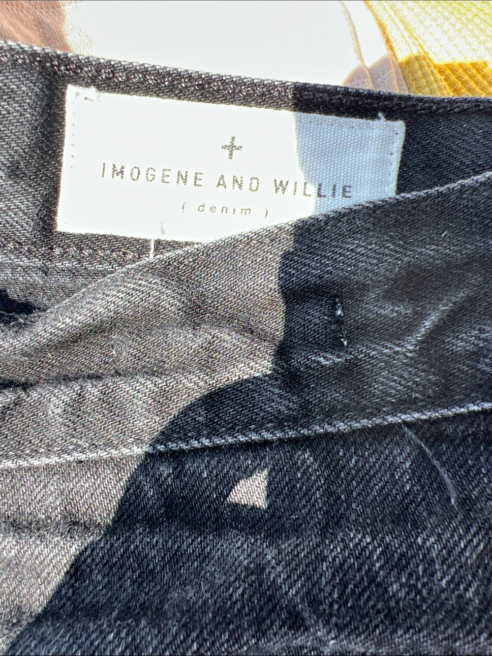 imogene + willie Black Slim Men's Jeans